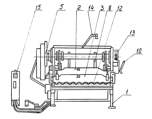 НА-3121 Складні частини гильотинных ножниц